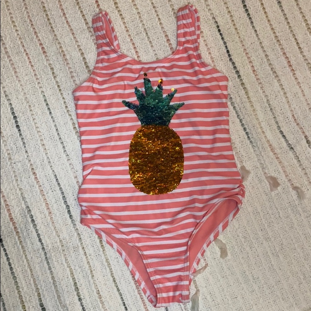 Sweet Pineapple kids swimming suit Size 6